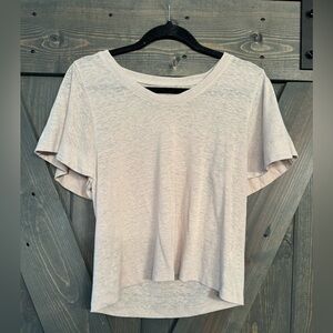 A new day cropped tee